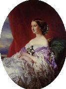 Franz Xaver Winterhalter The Empress Eugenie Spain oil painting reproduction